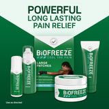 Biofreeze Dry Stick sensación-fresca proporciona alivio con enfriamiento.