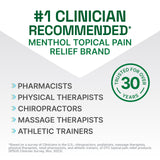 Biofreeze Professional Gel, alivio rápido con mentol refrescante para molestias musculares.