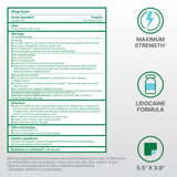 Parche Biofreeze UltraFlex lidocaína: retirada fácil con residuo mínimo.