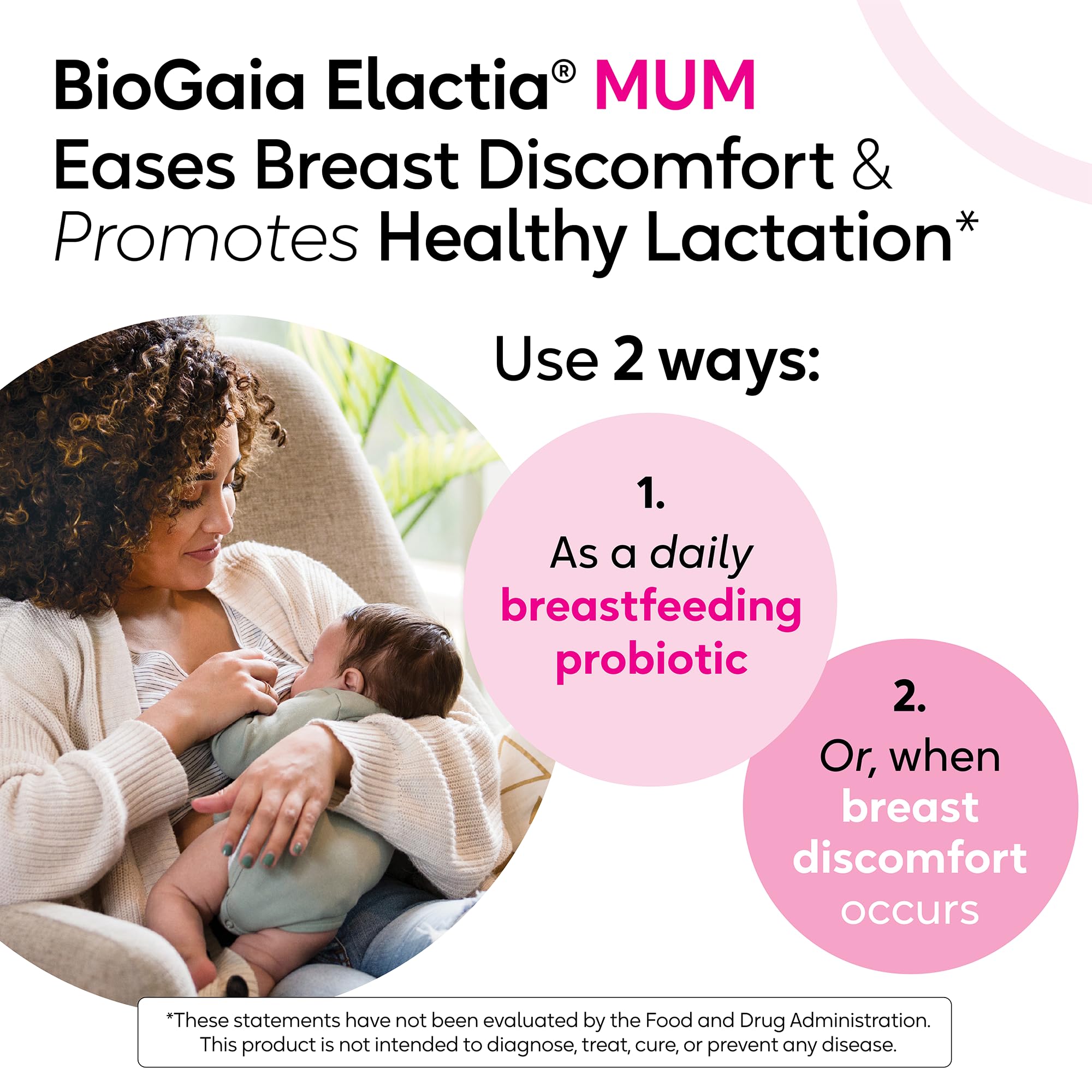 BioGaia Elactia etiqueta: información clara sobre L. fermentum