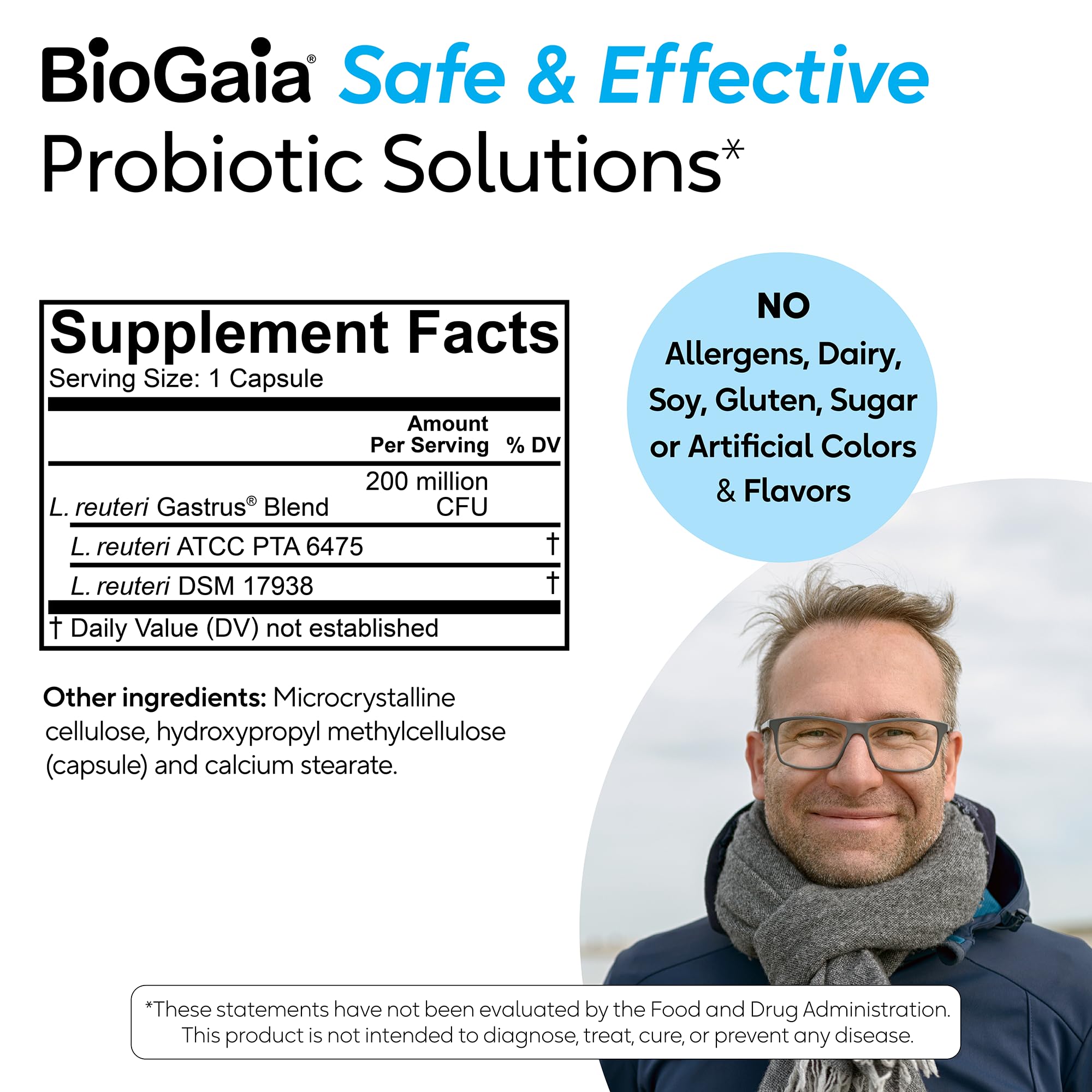 BioGaia Gastrus investigación: respaldo de décadas para salud intestinal.