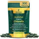 Biogenesis Chlorella mini tabletas: empaque práctico para uso diario
