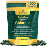 Biogenesis Clorella Mini Tablets en frasco, energía suave