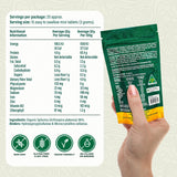 Biogenesis Spirulina con ficocianina y clorofila para detox suave