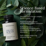 BioImmersion Fructo Borate, ingredientes naturales que sustentan la fórmula.