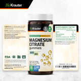 BIO KRAUTER gominolas de magnesio para uso diario y bienestar.