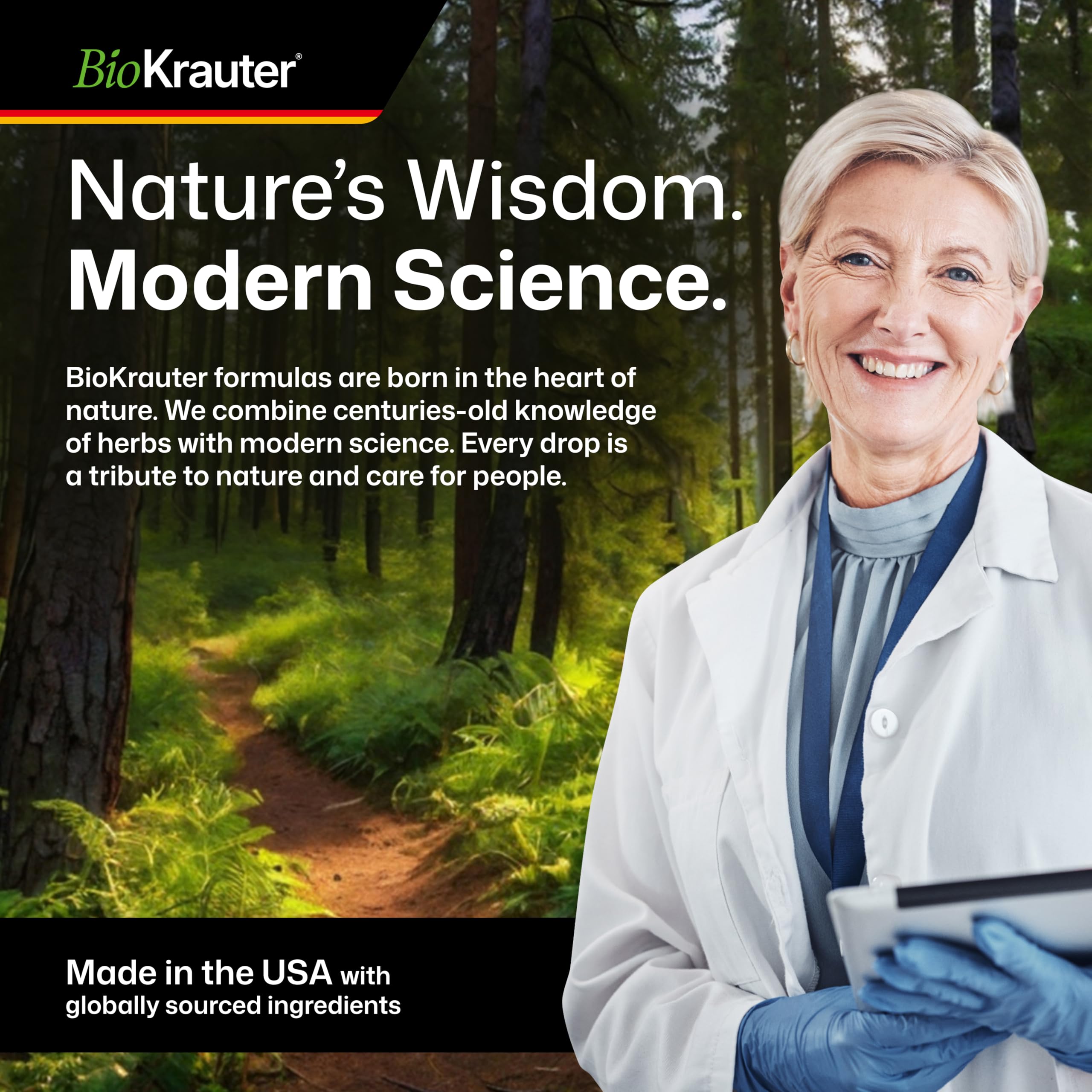 BIO KRAUTER Schisandra dispensador de gotas para dosis precisa de relajación.