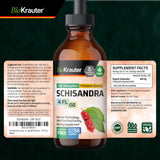 BIO KRAUTER Schisandra vegano sin alcohol para estilos de vida conscientes.