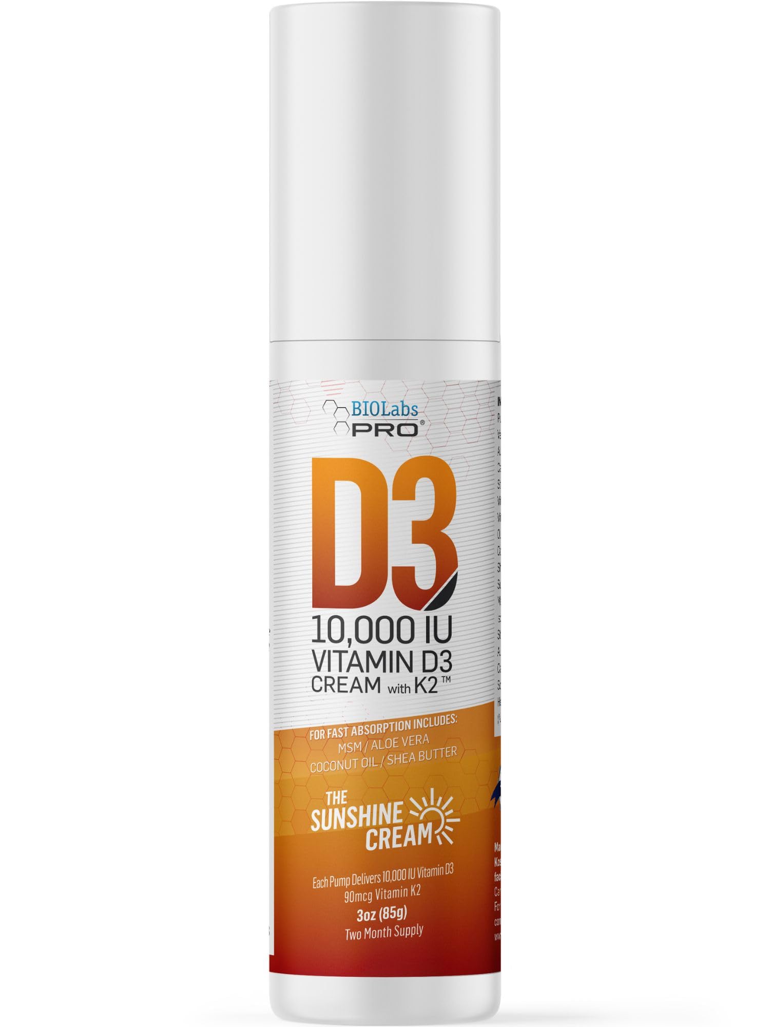 BIOLABS PRO crema-d3-textura-suave para piel.