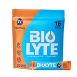 BIOLYTE sobre electrolito tropical para hidratación rápida en cualquier lugar