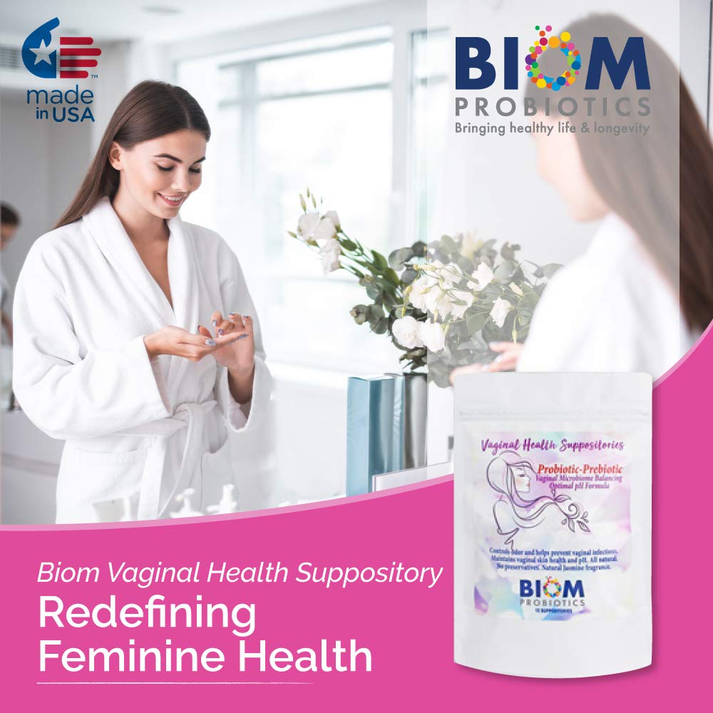VagiBIOM de Biom Probiotics: cuidado íntimo diario para bienestar.