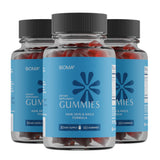 BIOMA gominolas para cabello saludable, uso diario.