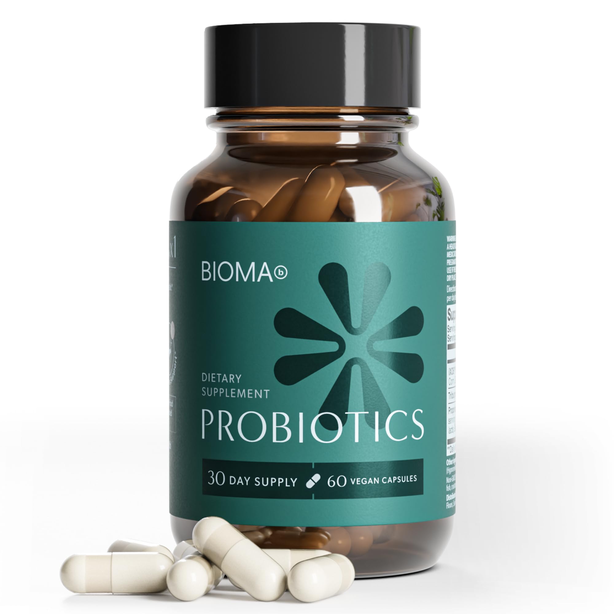 BIOMA Probiotics, bote equilibrio: apoyo suave para la salud intestinal diaria.