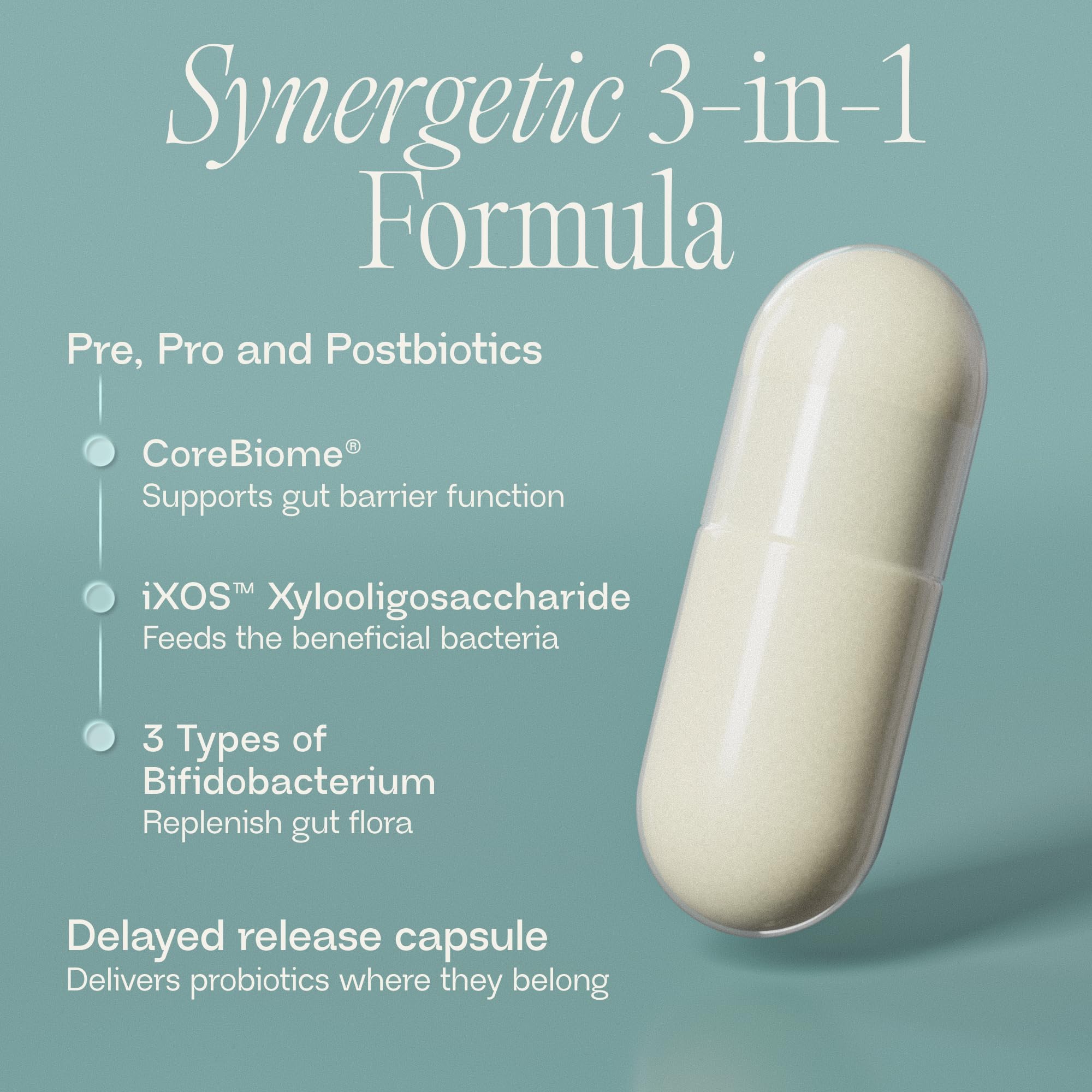 BIOMA Probiotics, liberación retardada: cápsulas que llegan al intestino intactas.