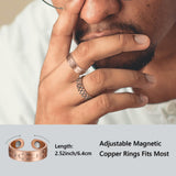 BioMag anillos magnéticos de cobre con 3500 gauss para energía estable.