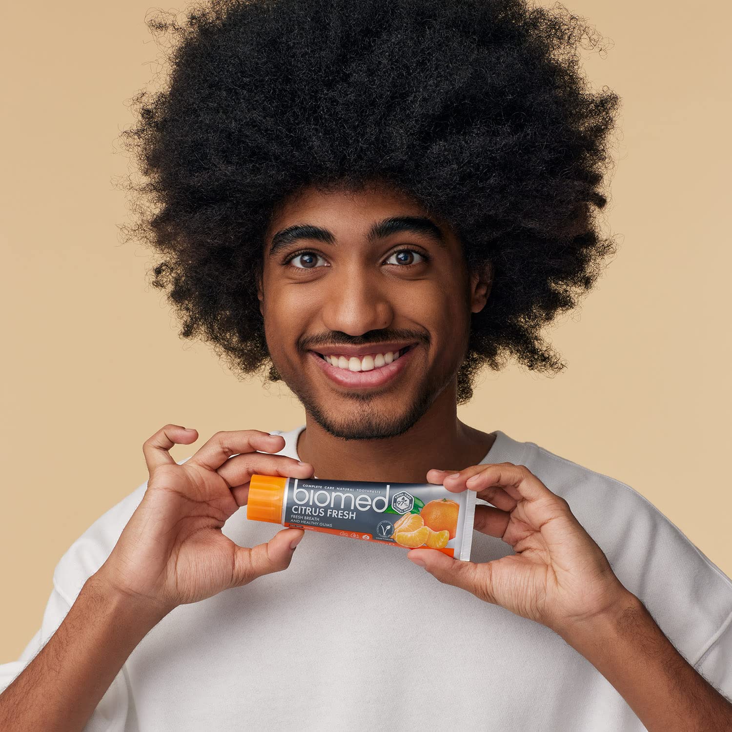 BIOMED CitrusFresh limpieza suave de placa dental