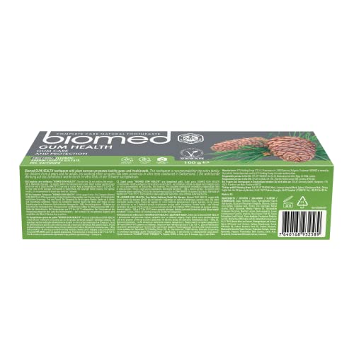 BIOMED Gum Health alivio suave para encías durante el cepillado.