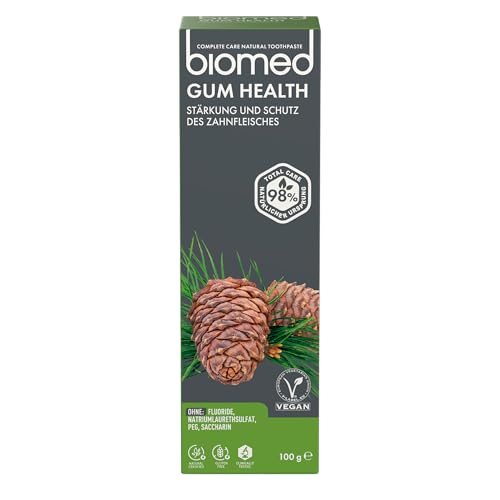 BIOMED Gum Health fortalece el esmalte y reduce la sensibilidad diariamente.