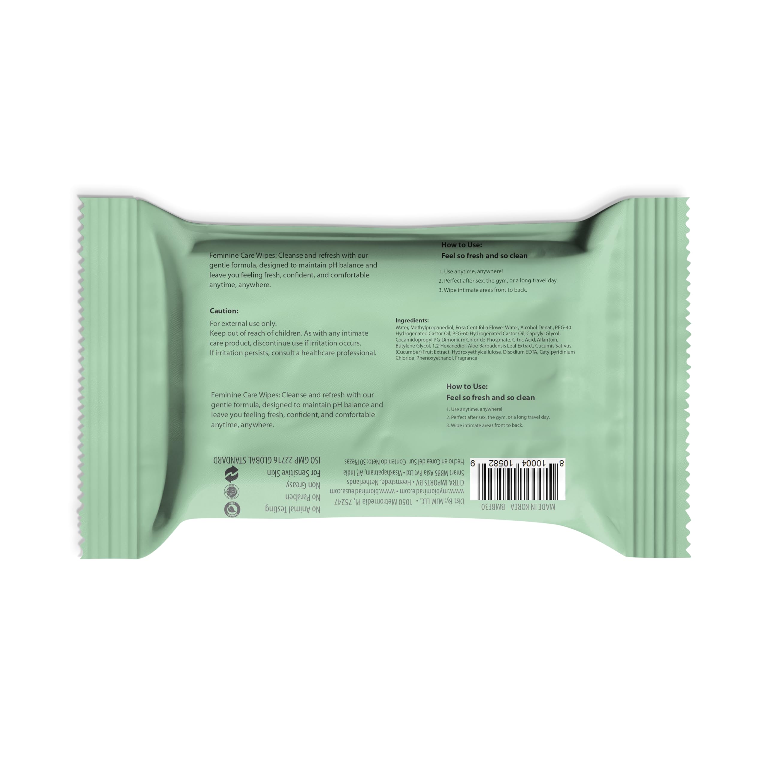 BioMiracle BE FEMME seguro para alcantarillado