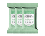 BioMiracle BE FEMME toallitas refrescantes con pepino y aloe para higiene rápida
