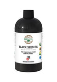 BioNatal aceite negro etíopico en frasco de 16oz, uso diario para cuidado general.