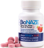 Cápsulas Bionaze orales para apoyar salud bucal y aliento fresco.