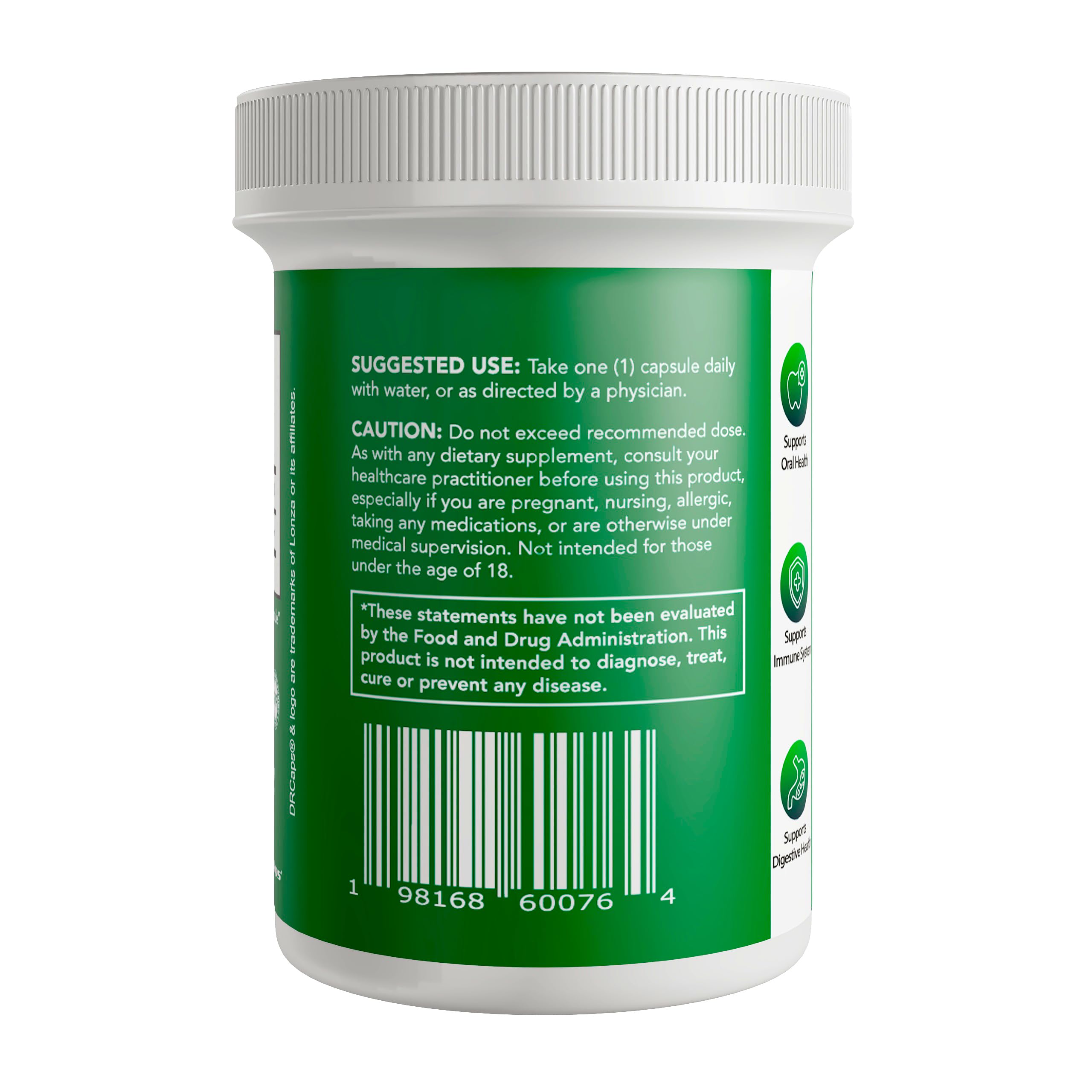 Tecnología de liberación retardada de Bionexus protege ingredientes en el estómago.