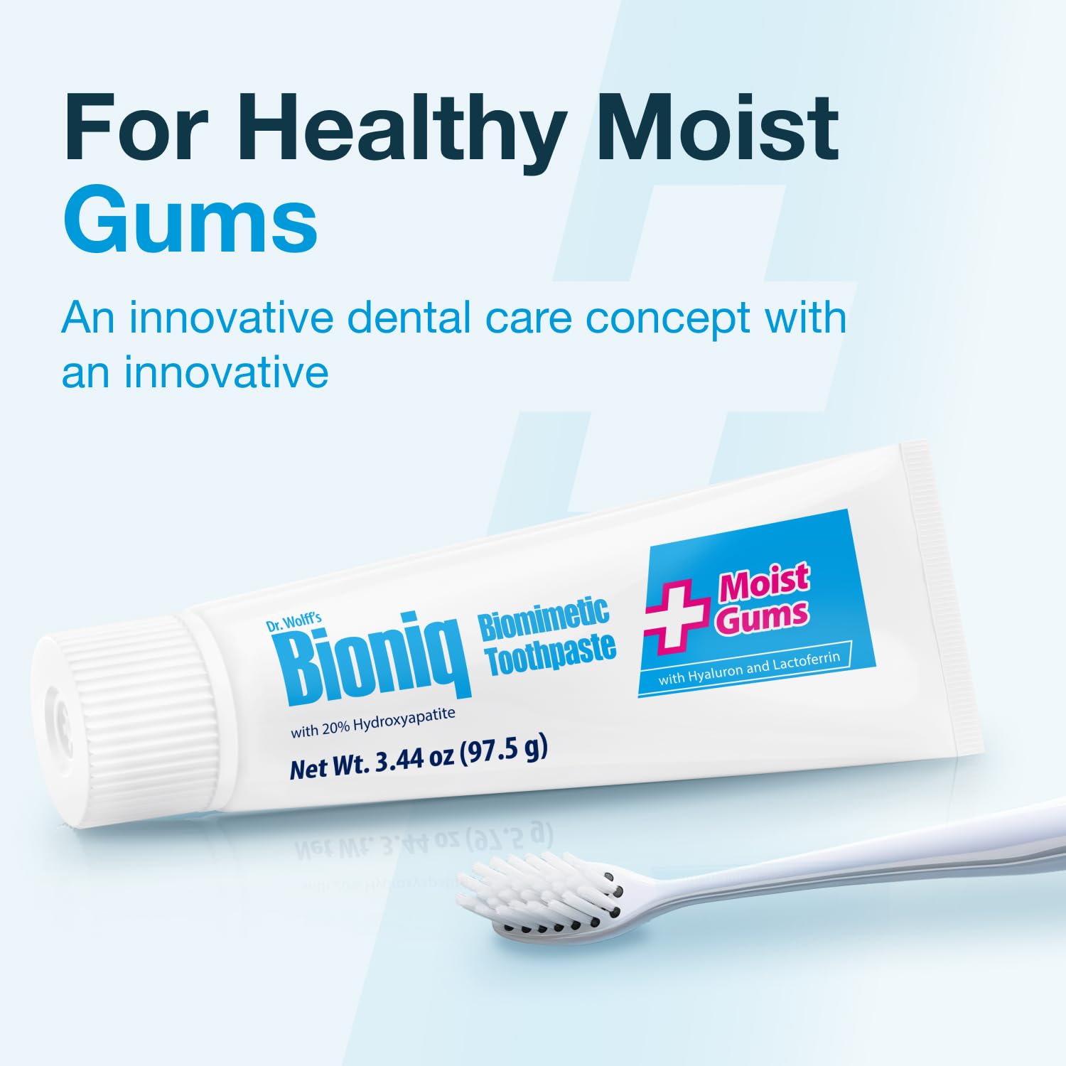 Bioniq Plus+ enfoque biomimético inspirado en la biología dental.