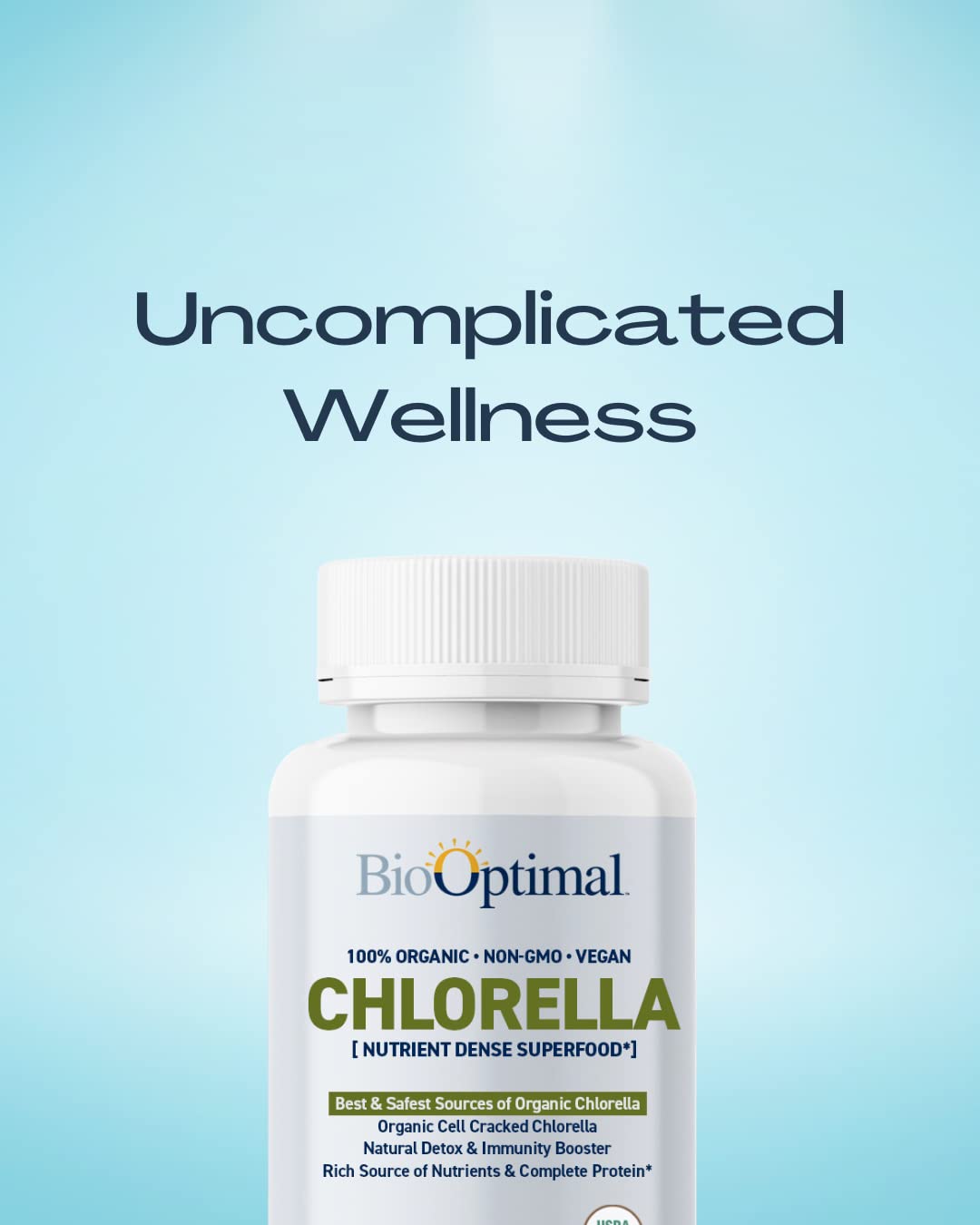 BioOptimal tabletas 500 mg fáciles de tragar para uso diario