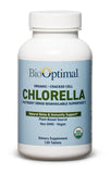 BioOptimal chlorella tabletas orgánicas envase fácil de usar