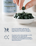 BioOptimal chlorella vegano certificado para bienestar