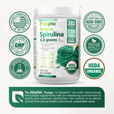 Bebida diaria con espirulina Biophix para una opción nutritiva