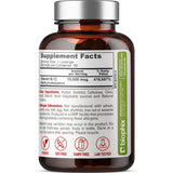 Etiqueta con sello cGMP Biophix Methyl B-12 para calidad.