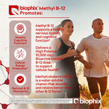 Biophix Methyl B-12, formato masticable para enfoque mental.
