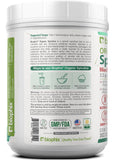 Biophix Spirulina con sabor cereza negra, fabricada en Estados Unidos