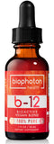 Biophoton Health Liposomal B12: botella para uso diario y posible energía suave