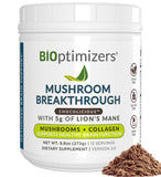 BIOptimizers hongo cafe alternativo – bote: enfoque suave y energía sostenida.