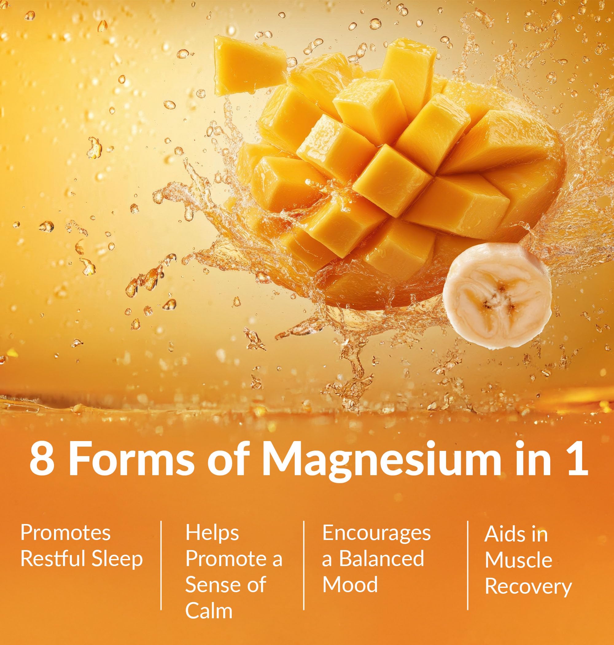 BIOptimizers Magnesio Avance, polvo para mezclar, sabor natural y sin azúcares añadidos