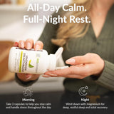 BIOptimizers Magnesium Breakthrough: dosis diaria de 2 cápsulas para relajación.