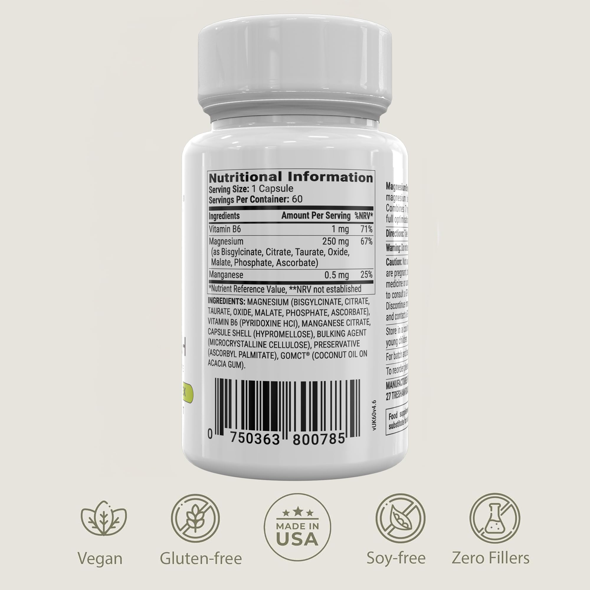 BIOptimizers Magnesium Breakthrough: envase moderno que inspira bienestar.