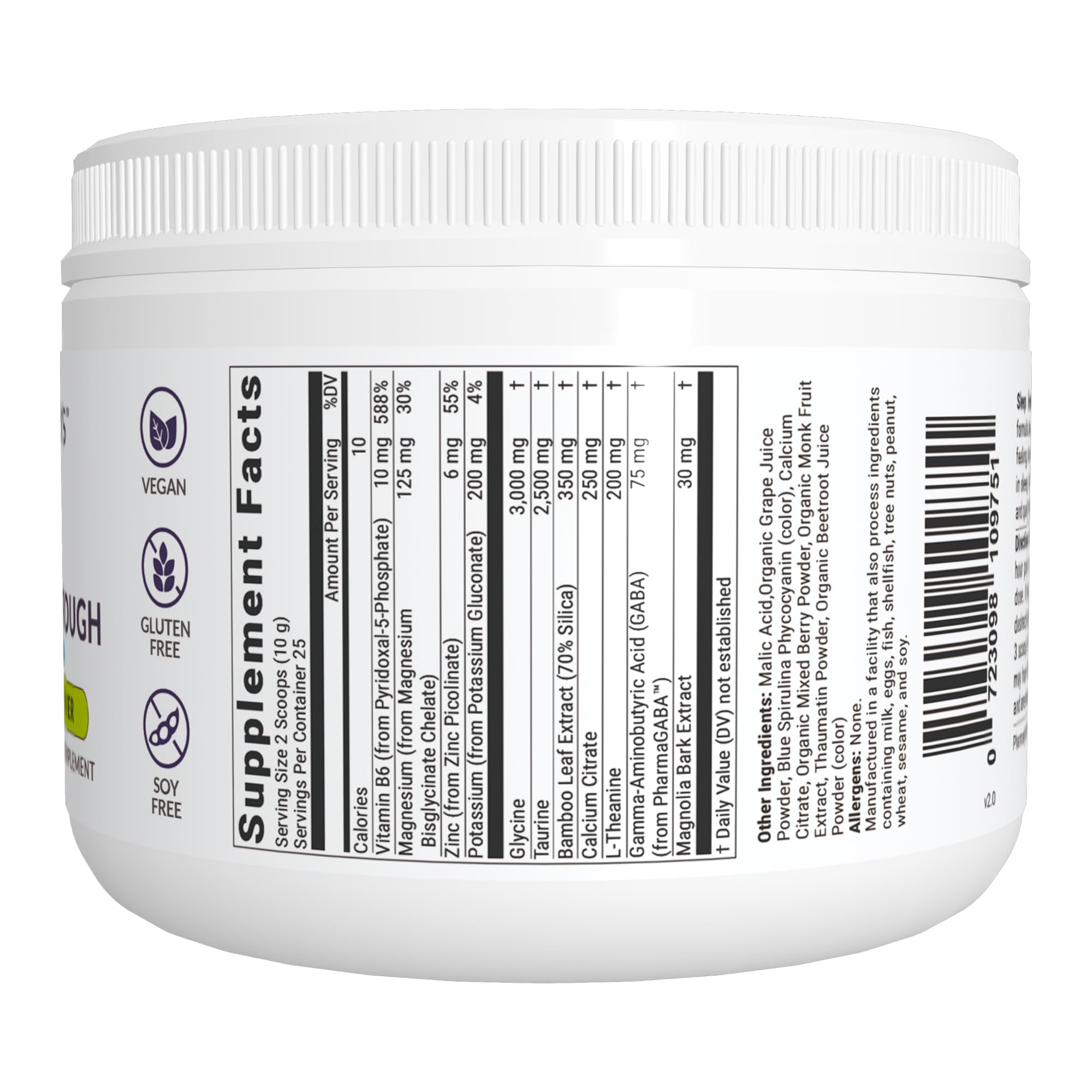 BIOptimizers Sleep Breakthrough 2.0 caja empaque, presentación segura para una noche tranquila