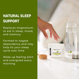 BIOptimizers Sleep Breakthrough polvo fino se mezcla fácilmente en agua.