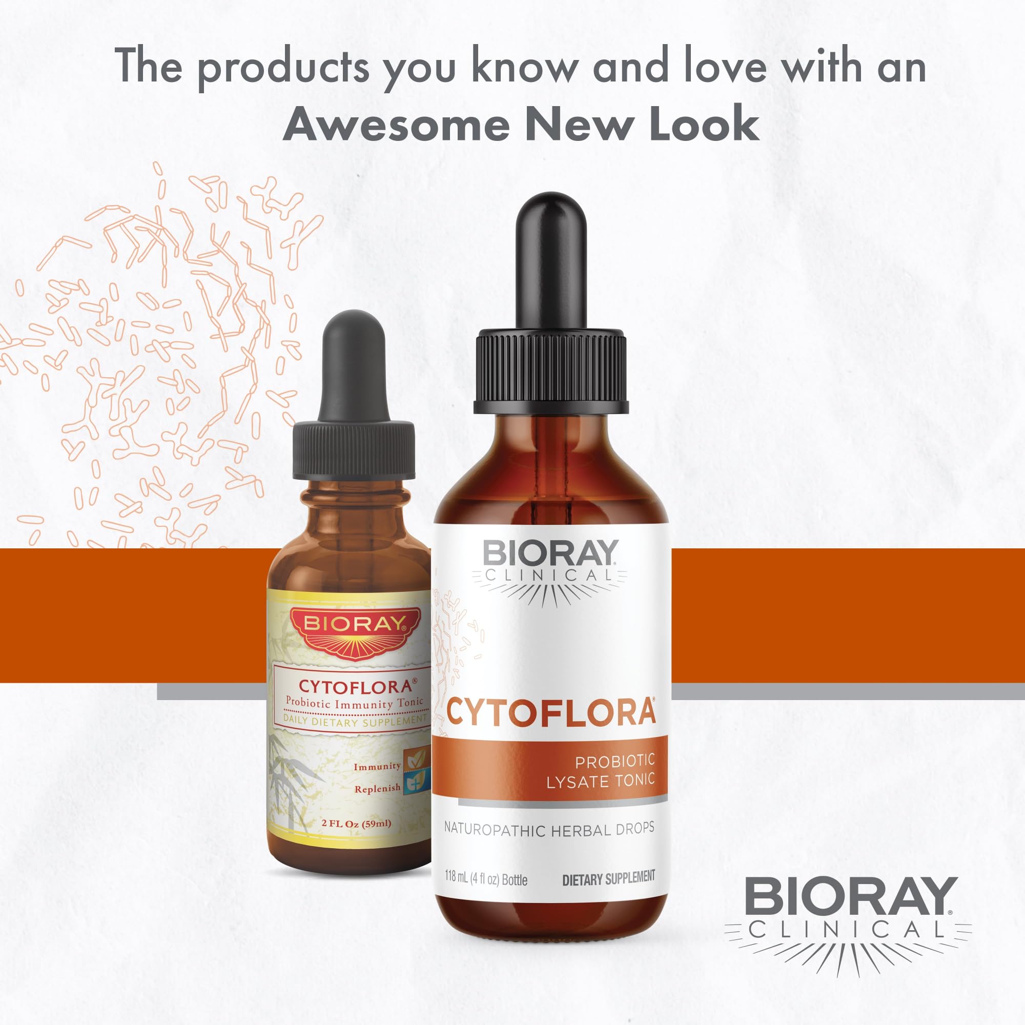 BIORAY CytoFlora, gotero, facilita dosis para apoyo digestivo diario.