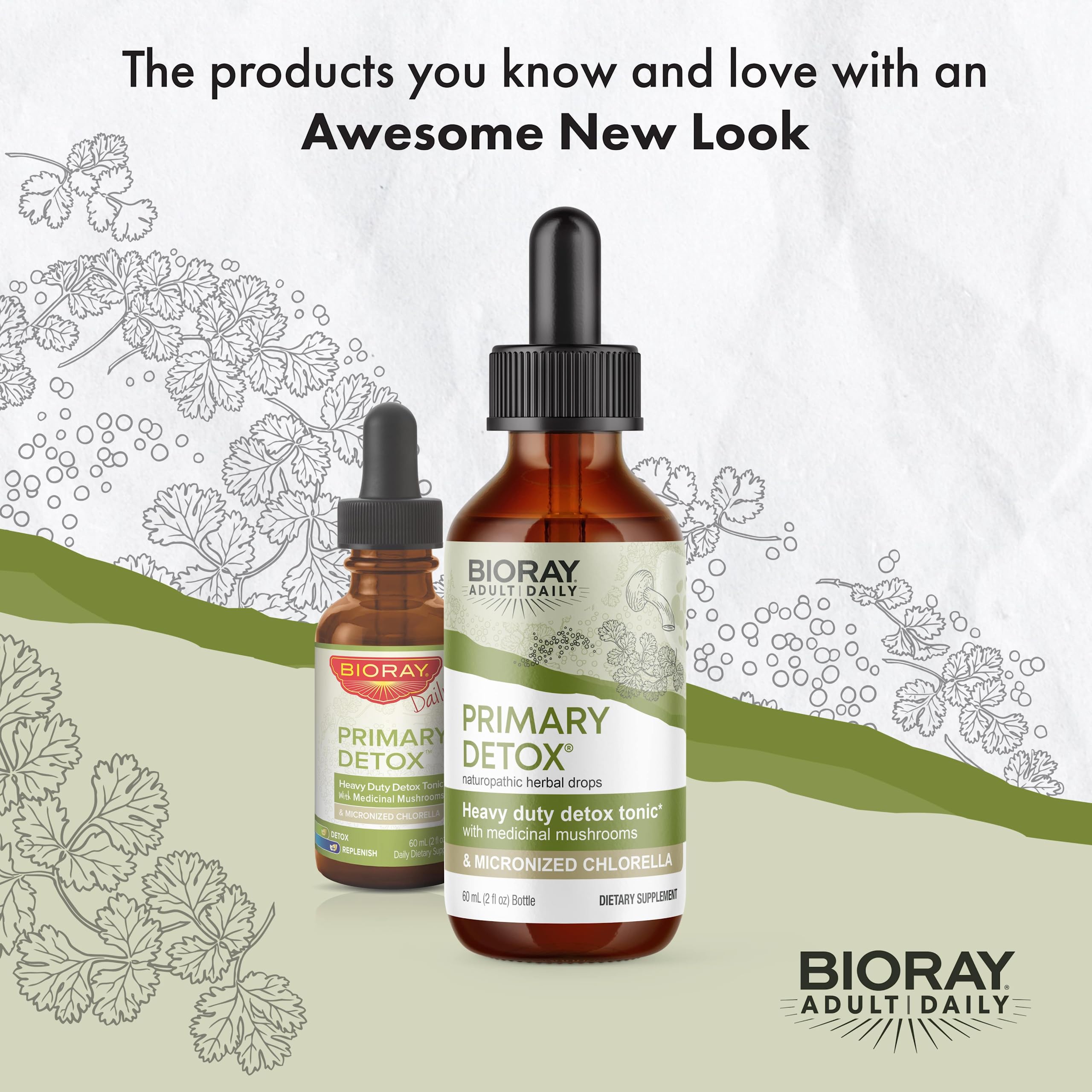 BIORAY Daily Primary Detox, porciones disponibles para uso diario