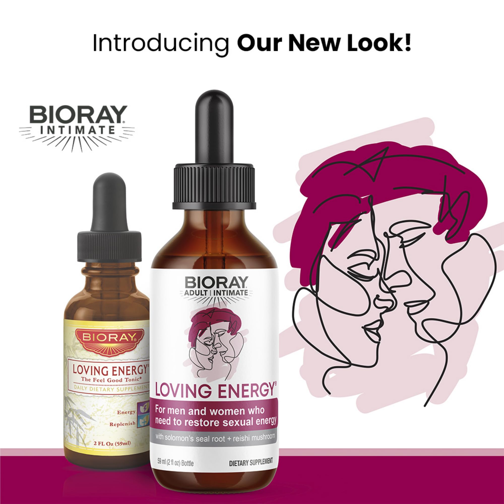 BIORAY Energía Amorosa Íntima: etiqueta y envase visibles, confianza en ingredientes.