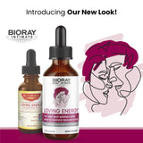 BIORAY Energía Amorosa Íntima: etiqueta y envase visibles, confianza en ingredientes.