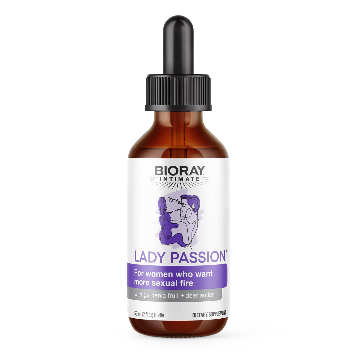 BIORAY Intimate Lady Passion: botella del tónico femenino para energía diaria