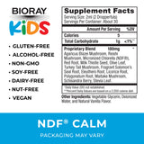 BIORAY Kids NDF Calm dosis para uso diario y calma suave