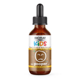 BIORAY Kids NDF Pooper, botella Mango, promueve tranquilidad intestinal para niños.