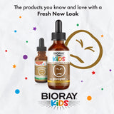 BIORAY Kids NDF Pooper, medidor de dosis, dosificación precisa para niños.
